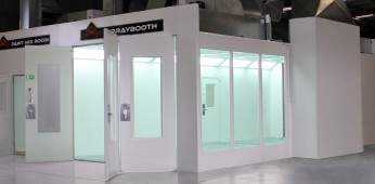 Custom Full Downdraft Spray Booth Paint Mix NSW